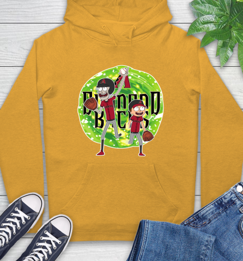 MLB Arizona Diamondbacks Rick And Morty Baseball Sports Hoodie 3