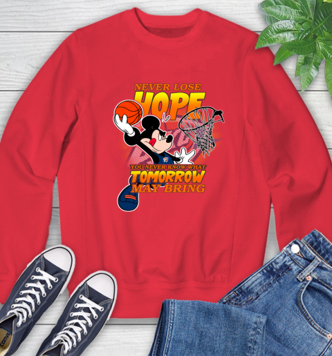 Oklahoma City Thunder NBA Basketball Mickey Disney Never Lose Hope Sweatshirt 10