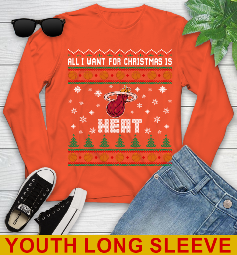 NBA Basketball All I Want For Christmas Is Miami Heat 119