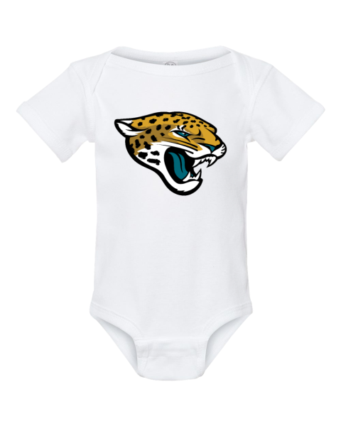 Custom NFL Jacksonville Jaguars Infant Bodysuit - Rookbrand