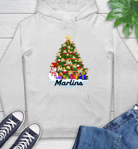 Miami Marlins Merry Christmas MLB Baseball Sports Hoodie
