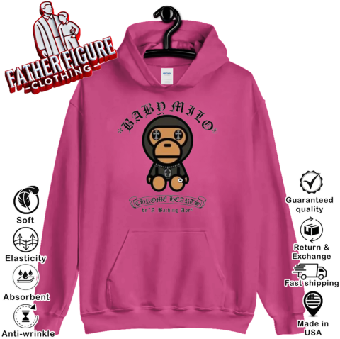 Chrome Hearts A Bathing Ape Baby Milo Hoodie - Father Figure