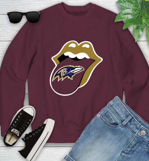 Baltimore Ravens NFL Football Lips I Root For My Team Adoring Fan 119