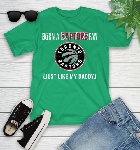 NBA Toronto Raptors Loyal Fan Just Like My Daddy Basketball Shirt Youth T-Shirt 7