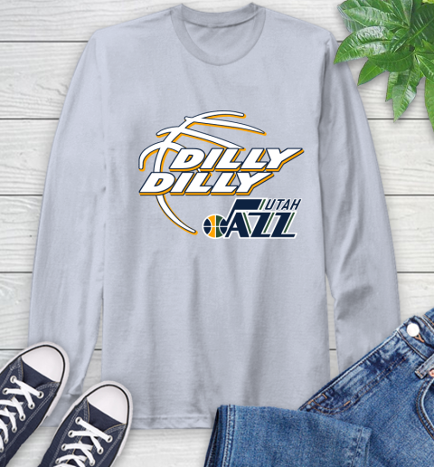 NBA Utah Jazz Dilly Dilly Basketball Sports Long Sleeve T-Shirt 6