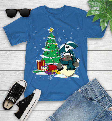 St.Louis Blues NHL Hockey Cute Tonari No Totoro Christmas Sports (2) Youth T-Shirt 12