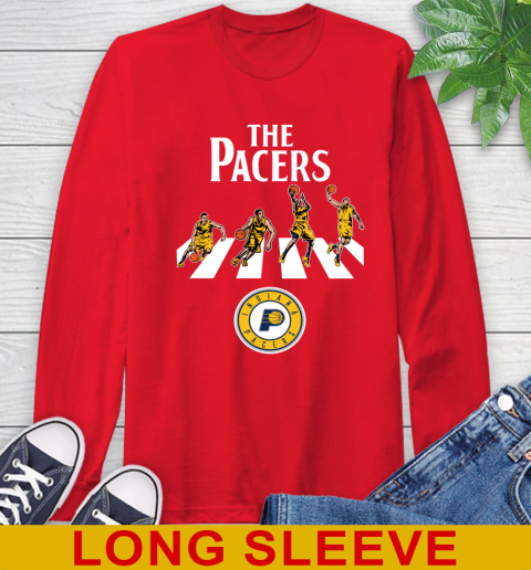 NBA Basketball Indiana Pacers The Beatles Rock Band Shirt Long Sleeve T-Shirt 12