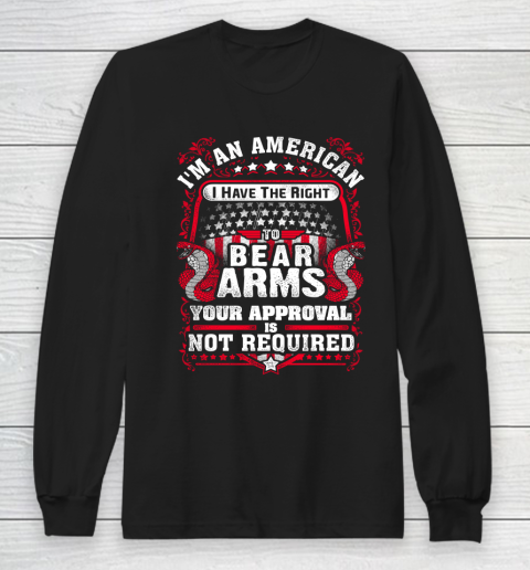 Veteran Shirt Gun Control Right To Bear Arms Shirt Long Sleeve T-Shirt