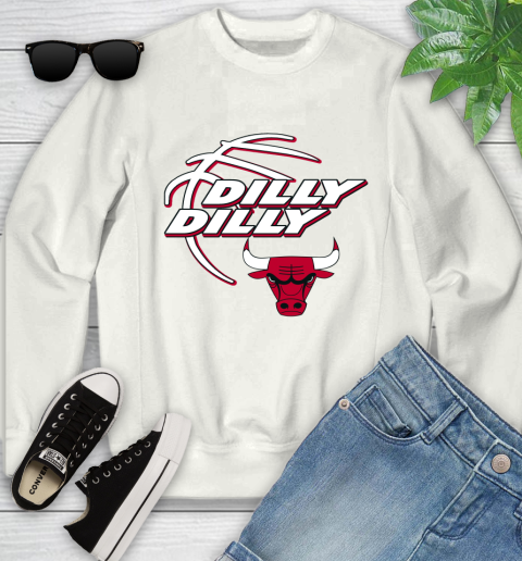 NBA Chicago Bulls Dilly Dilly Basketball Sports Youth Sweatshirt