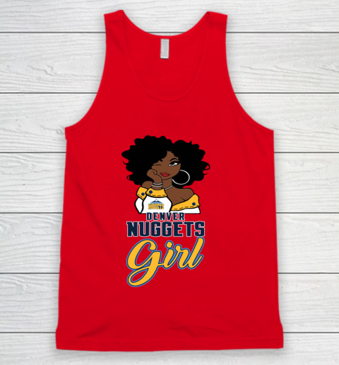 Denver Nuggets Girl NBA Tank Top 6