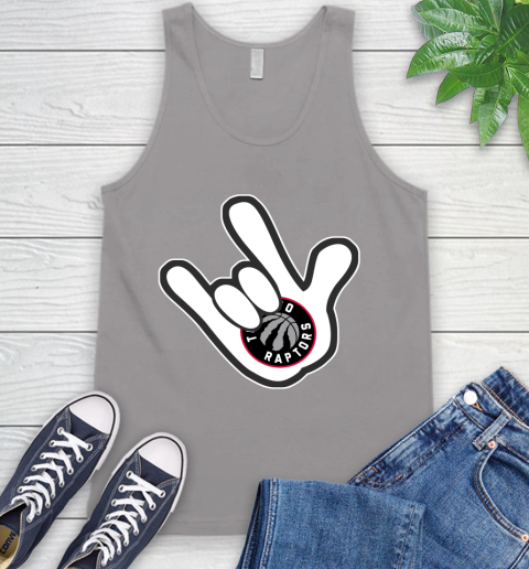 Toronto Raptors NBA Basketball Mickey Rock Hand Disney Tank Top 4