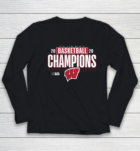 Big Ten Championship t shirt Wisconsin Badgers Youth Long Sleeve
