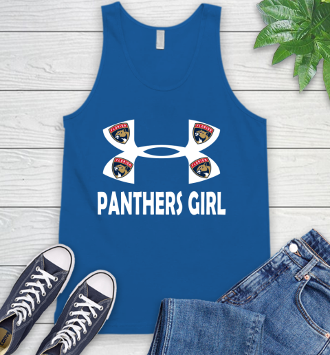 NHL Florida Panthers Girl Under Armour Hockey Sports Tank Top 4