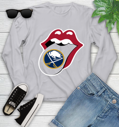 Buffalo Sabres NHL Hockey Lips I Root For My Team Adoring Fan 129