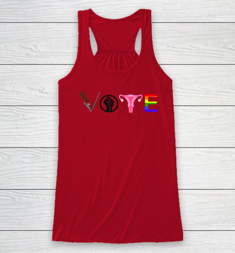 Vote Election Shirt Blm Pro Choice Gun Reform Lgbtq Racerback Tank 3