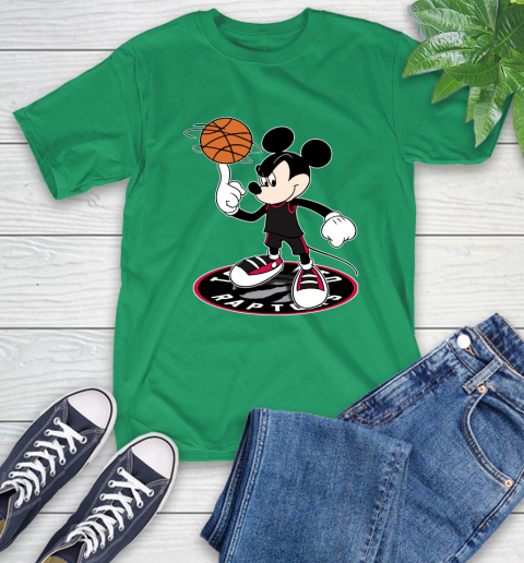 NBA Basketball Toronto Raptors Cheerful Mickey Disney Shirt not broken the mould T-Shirt 8