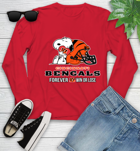 NFL The Peanuts Movie Snoopy Forever Win Or Lose Football Cincinnati Bengals 135