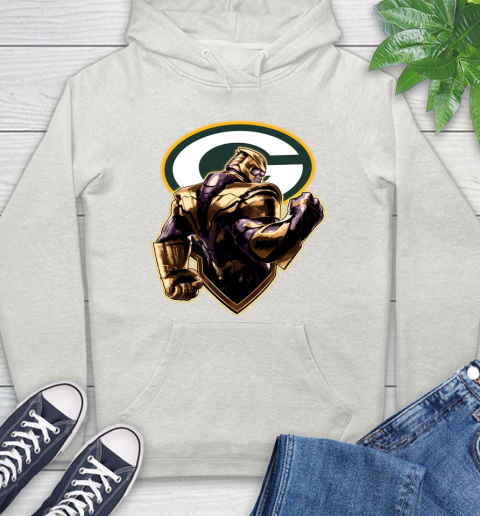 NFL Thanos Avengers Endgame Football Sports Green Bay Packers Hoodie 12