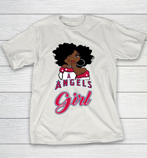 Los Angeles Angelss Girl MLB Youth T-Shirt 11