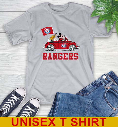 MLB Baseball Texas Rangers Pluto Mickey Driving Disney Shirt T-Shirt 7 MLB Baseball Texas Rangers Pluto Mickey Driving Disney Shirt T-Shirt - Image 7