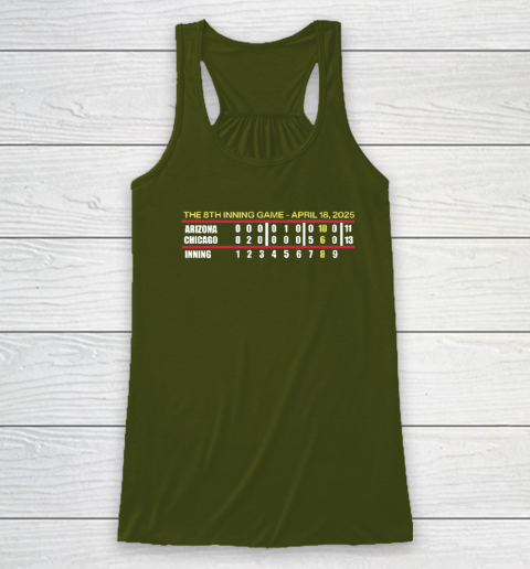 The 8th Inning Game April 18 2025 Chicago Cubs Racerback Tank 2