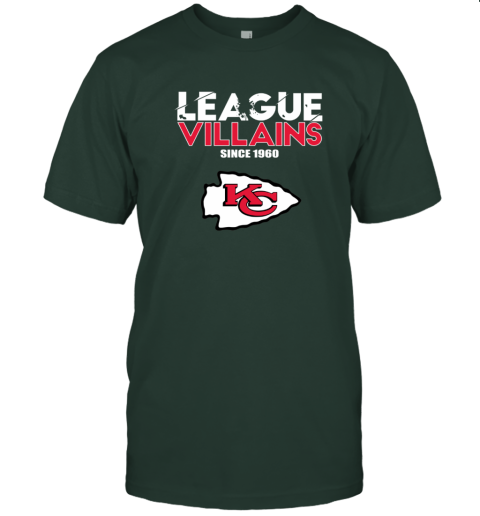 NFL League Villains Since 1960 Kansas City Chiefs T-Shirt - Rookbrand