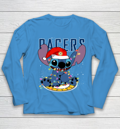 Indiana Pacers NBA noel stitch Basketball Christmas Youth Long Sleeve 4