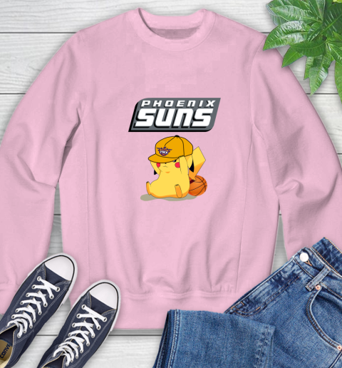 NBA Pikachu Basketball Sports Phoenix Suns Sweatshirt 9