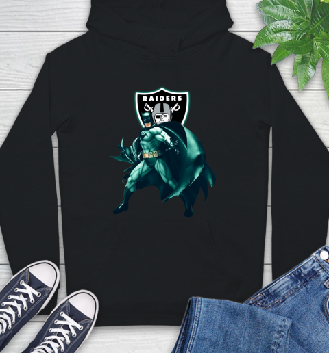 NFL Batman Football Sports Oakland Raiders Hoodie 2