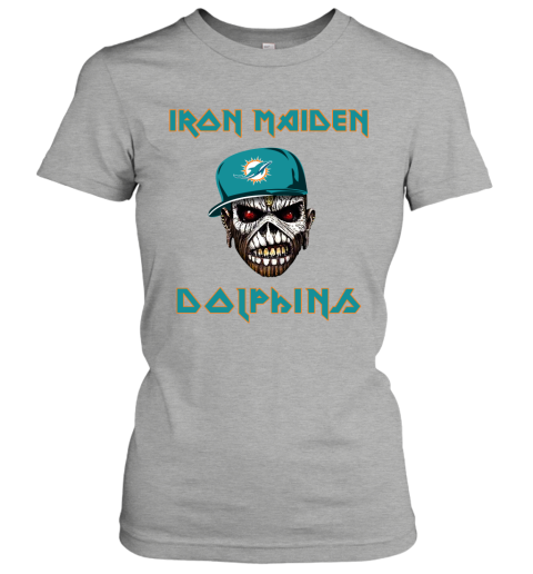 Miami Dolphins NFL Skull Print Custom Name And Number Baseball Jersey Shirt