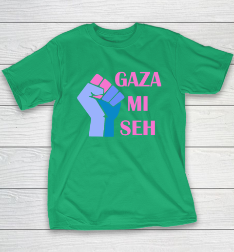 Gaza Mi Seh Palestine Youth T-Shirt 4