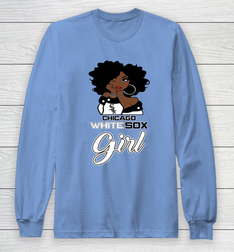 Chicago White Sox Girl MLB Long Sleeve T-Shirt 11
