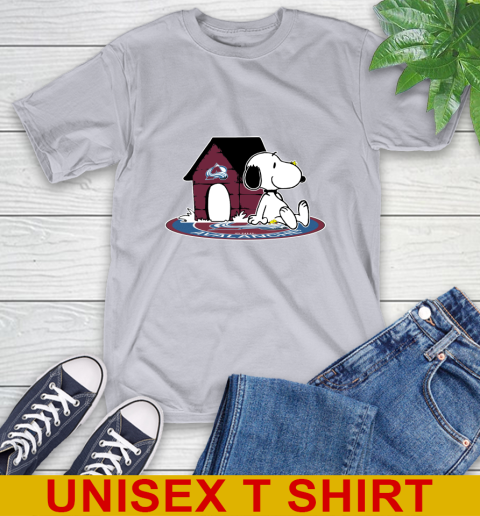 NHL Hockey Colorado Avalanche Snoopy The Peanuts Movie Shirt T-Shirt 6