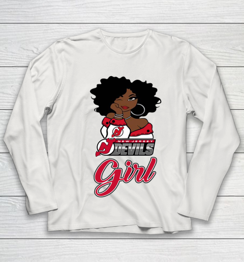 New Jersey Devils Girl NHL Youth Long Sleeve 11