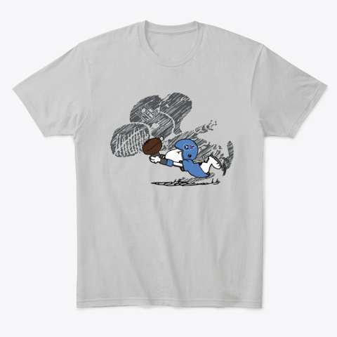 Tennessee Titans Snoopy Plays The Football Game yuwj tennessee titans snoopy plays the football game classic t shirt 2 front ash