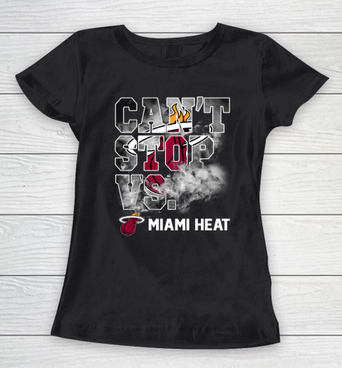 NBA Miami Heat Basketball Can't Stop Vs Women's T-Shirt