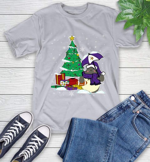Minnesota Vikings NFL Football Cute Tonari No Totoro Christmas Sports T-Shirt 6