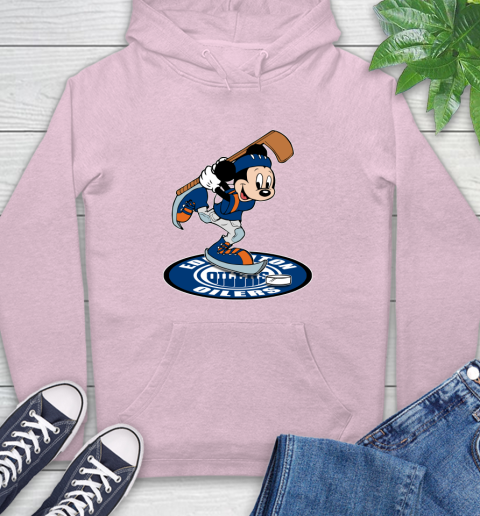 NHL Hockey Edmonton Oilers Cheerful Mickey Disney Shirt Hoodie 10