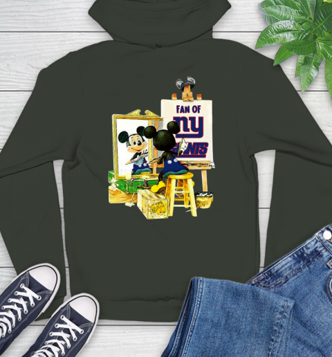 NFL Football New York Giants Mickey Drawing Shirt 24