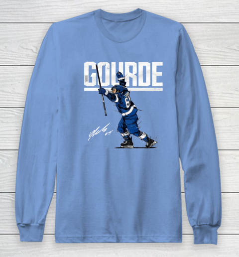 Yanni Gourde For Tampa Bay Lightning Fans Long Sleeve T-Shirt 8