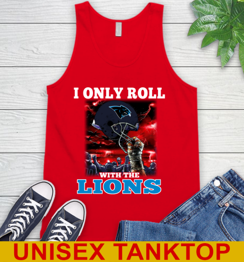Carolina Panthers NFL Football I Only Roll With My Team Sports Tank Top 5