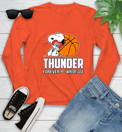 NBA The Peanuts Movie Snoopy Forever Win Or Lose Basketball Oklahoma City Thunder_000 128