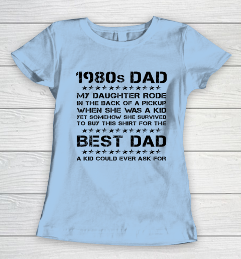 Funny Girl Dad 1980s Dad And Daughter Father's Day T-Shirt