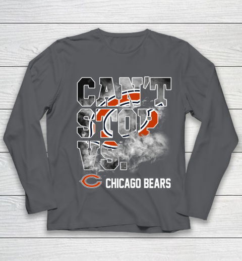 NFL Chicago Bears Can't Stop Vs Youth Long Sleeve 6