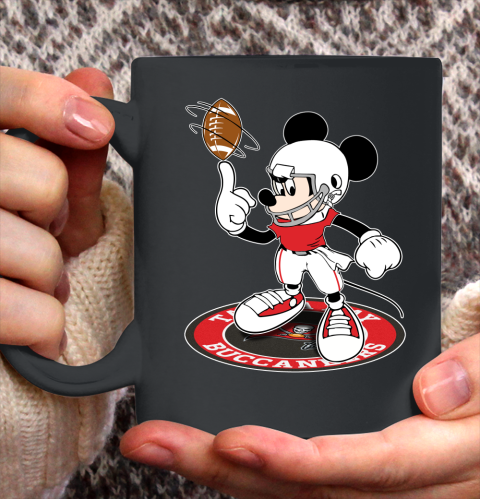 NFL Football Tampa Bay Buccaneers Cheerful Mickey Disney Shirt Ceramic Mug 11oz