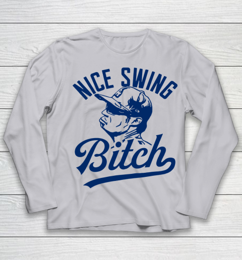 Joe kelly Shirt Nice Swing Bitch Youth Long Sleeve 3