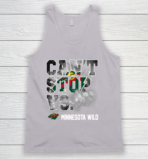 NHL Minnesota Wild Hockey Can't Stop Vs Tank Top 3