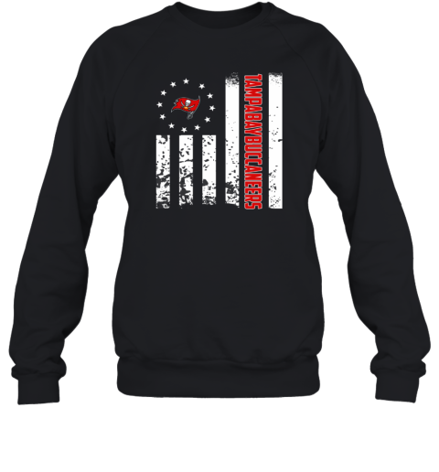 NFL Tampa Bay Buccaneers American Flag Youth Long Sleeve - Rookbrand