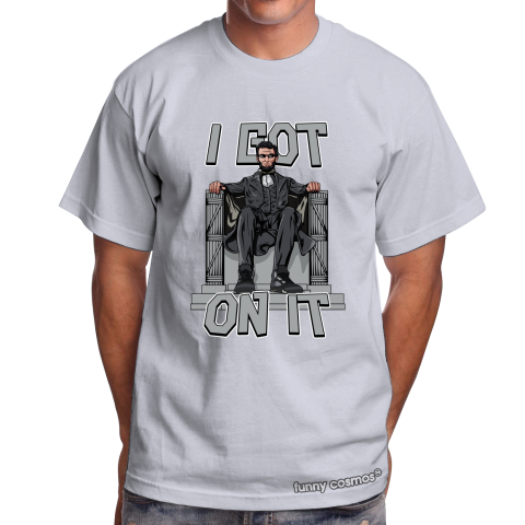 Air Jordan 5 Anthracite Matching Sneaker Shirt Lincoln I Got On It Grey Sneaker Shirt