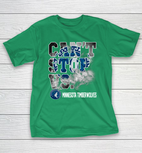 NBA Minnesota Timberwolves Basketball Can't Stop Vs T-Shirt 5
